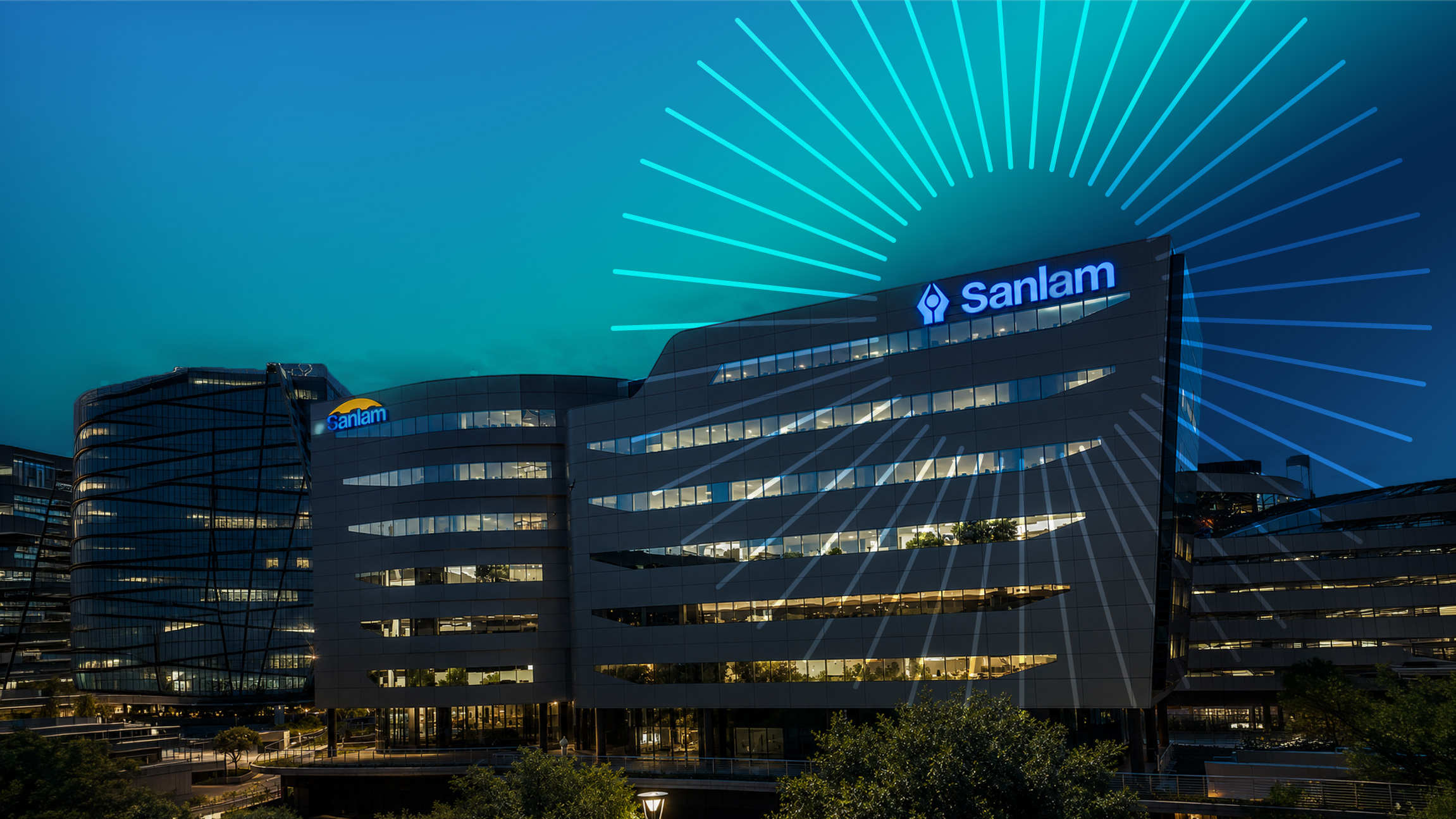 A Sanlam building 